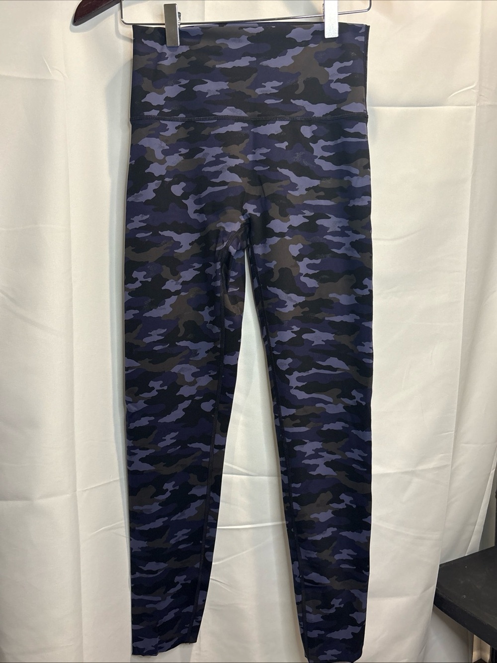 aerie Purple & Navy Camo High-Rise Leggings